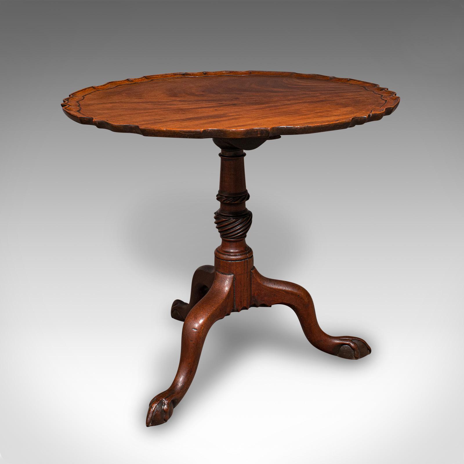 Antique Silver Display Table, English, Tilt-top, Occasional, Reception - Georgian (1 of 12)