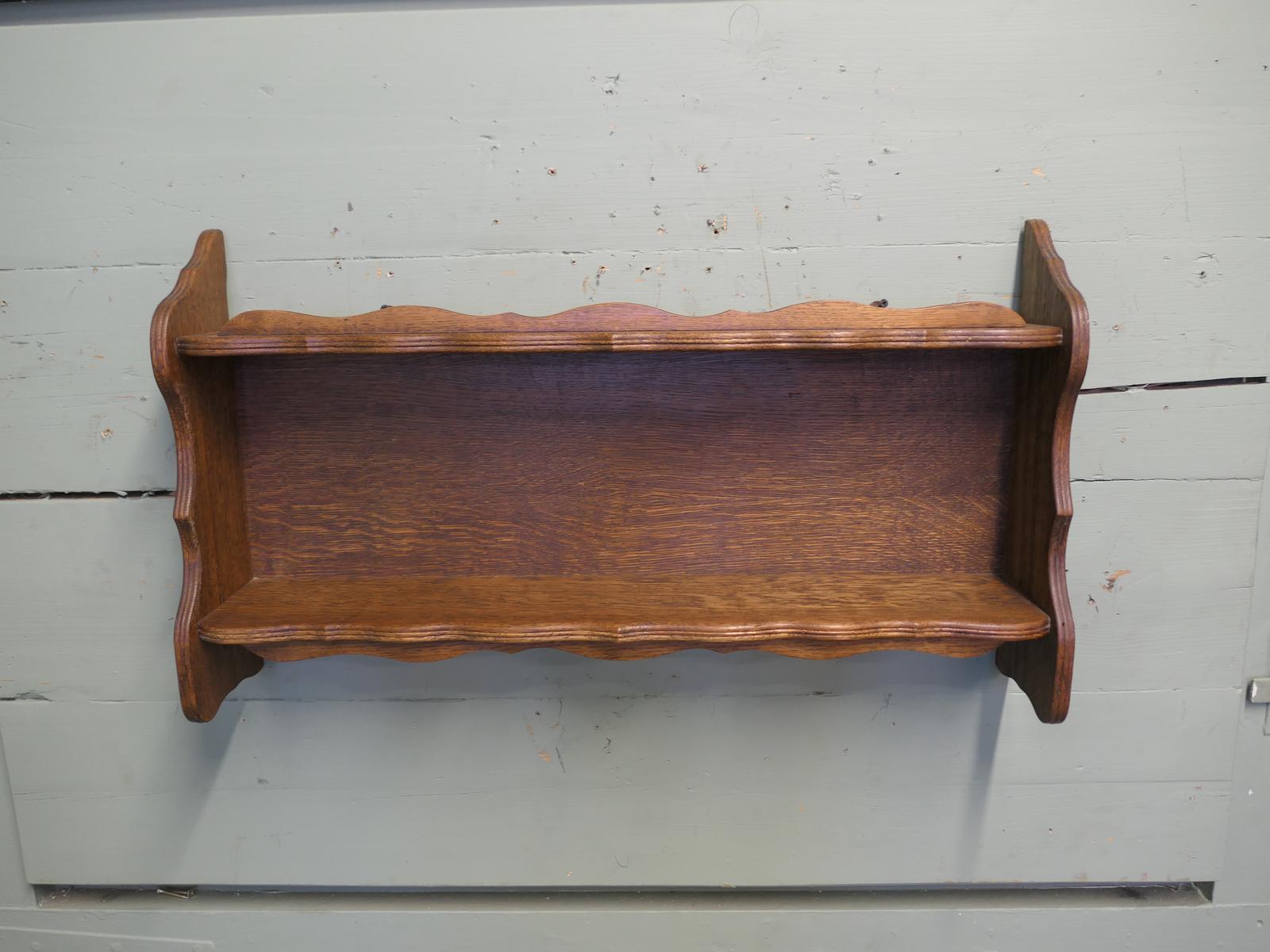 Arts & Crafts Open Front Wall Hanging Bookshelf (1 of 5) Arts & Crafts Open Front Wall Hanging Bookshelf (1 of 5)