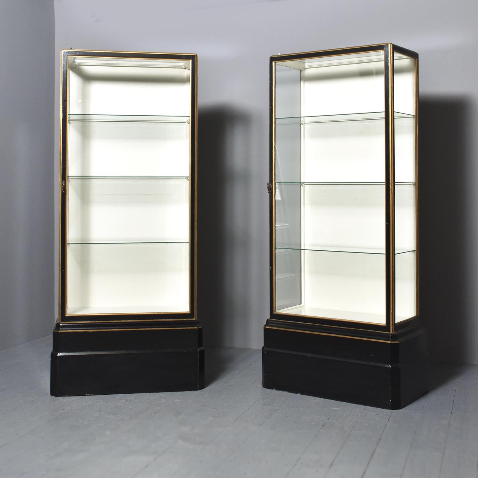 Exceptional Pair of Mahogany Glazed Show Cases (1 of 11)