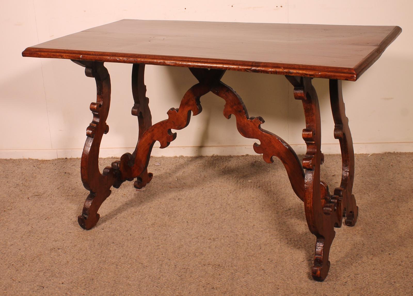 17th Century Italian Renaissance Walnut Table (1 of 12)