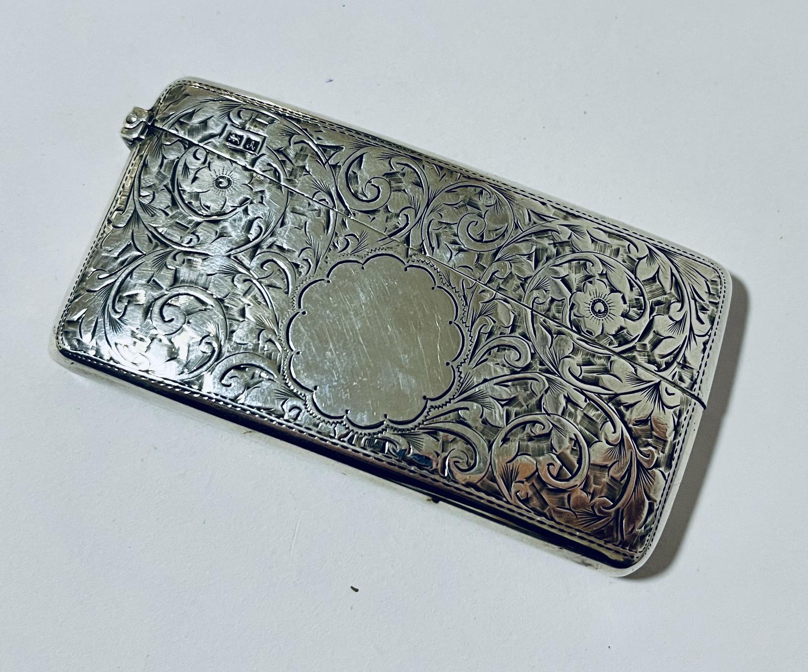 Victorian Silver Card Case (1 of 8) Victorian Silver Card Case (1 of 8)