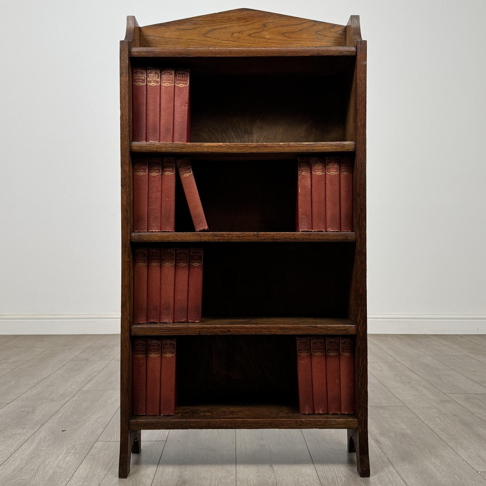 Antique 20th Century Edwardian Open Bookcase in Oak (1 of 10) Antique 20th Century Edwardian Open Bookcase in Oak (1 of 10)