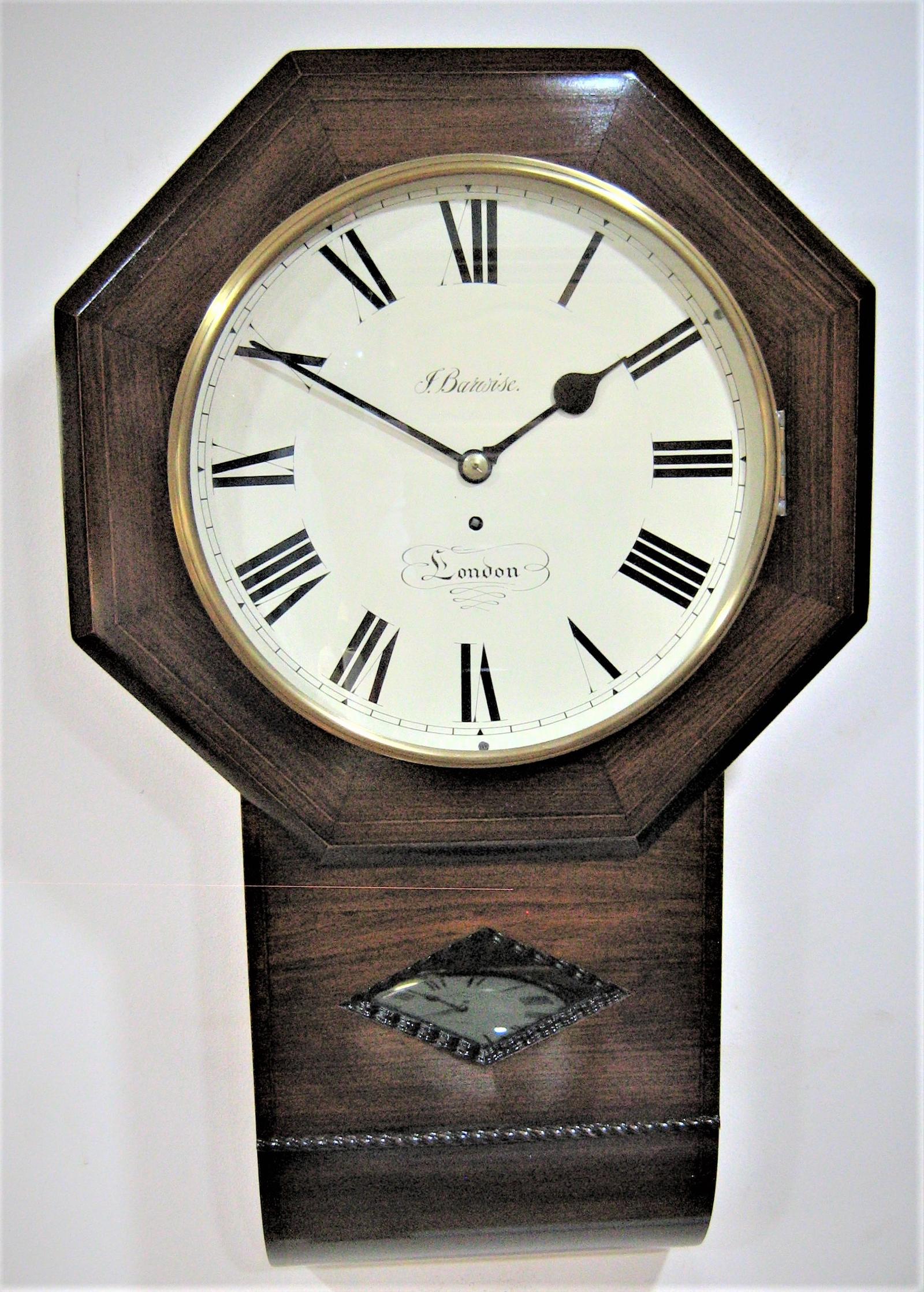 Outstanding 1835 English Fusee Drop Dial Timepiece by John Barwise (1 of 4) Outstanding 1835 English Fusee Drop Dial Timepiece by John Barwise (1 of 4)