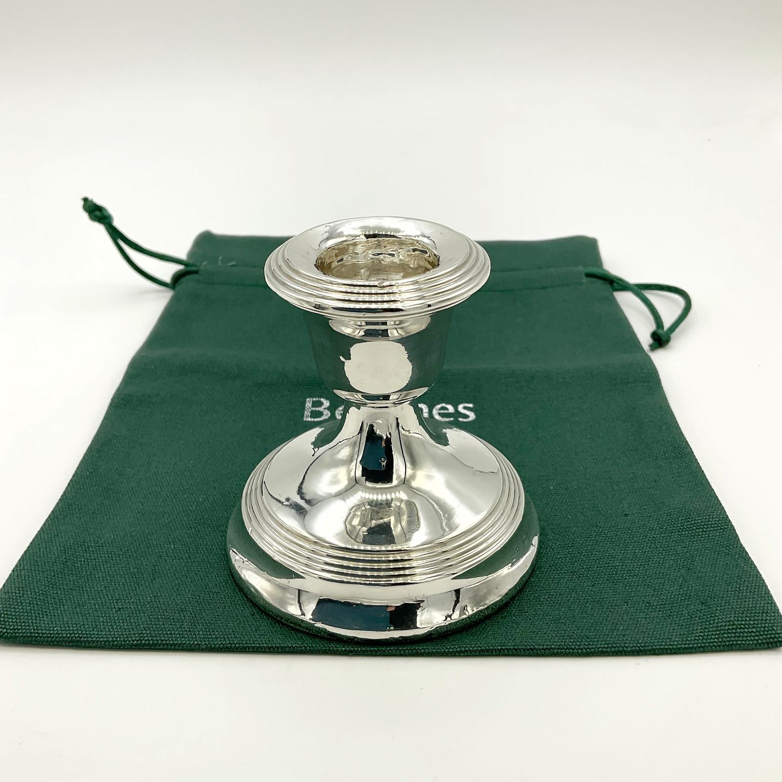 Antique Sterling Silver Candlestick Holder (1 of 11) Antique Sterling Silver Candlestick Holder (1 of 11)