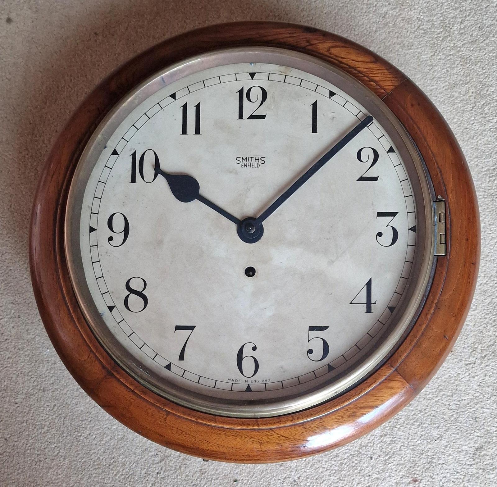 A Smiths Dial Wall Clock (1 of 5) A Smiths Dial Wall Clock (1 of 5)