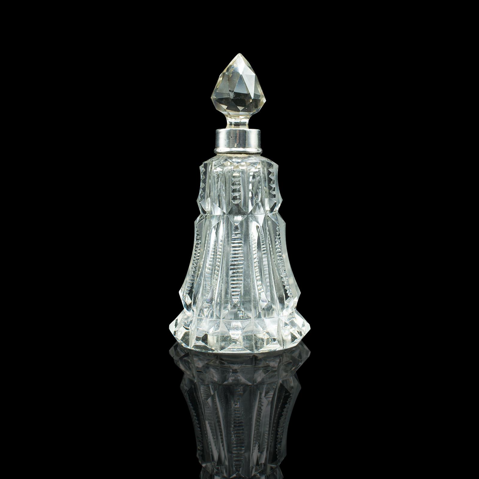 Antique Tipple Decanter, English, Glass, Silver, Small Spirit Vessel, Hallmarked (1 of 10) Antique Tipple Decanter, English, Glass, Silver, Small Spirit Vessel, Hallmarked (1 of 10)