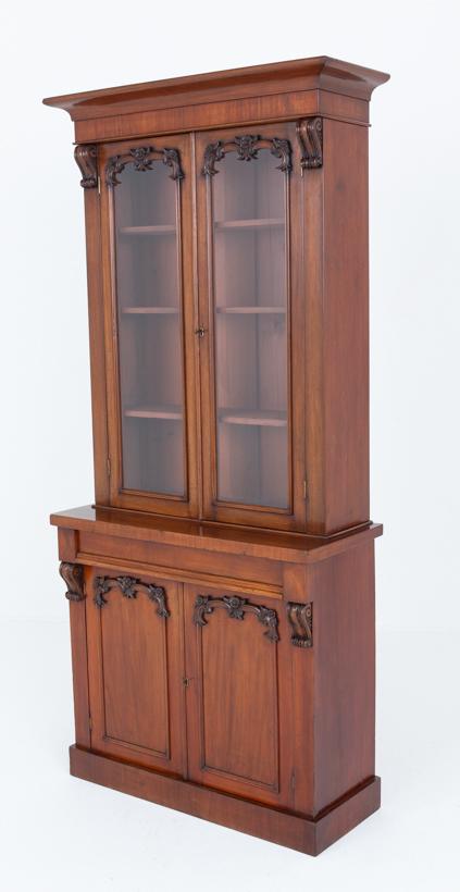 Victorian Mahogany 2 Door Glazed Bookcase (1 of 10) Victorian Mahogany 2 Door Glazed Bookcase (1 of 10)