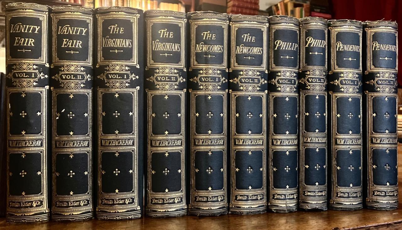 1869 Novels of William Thackeray 10 Volumes Vanity Fair - Virginians (1 of 5) 1869 Novels of William Thackeray 10 Volumes Vanity Fair - Virginians (1 of 5)