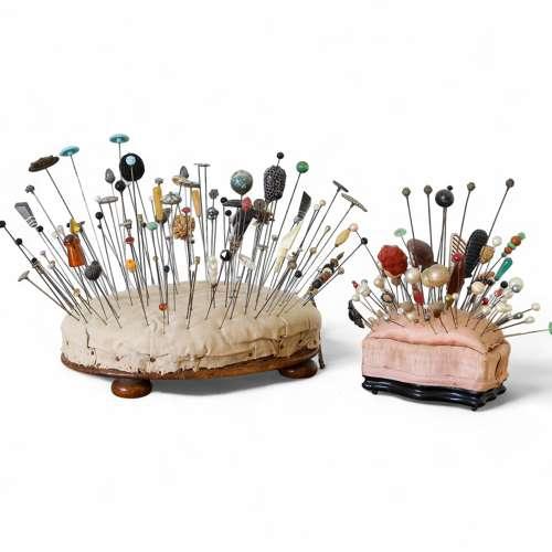 Collection of English and Continental Hat Pins 18th & 19th Century (1 of 11)