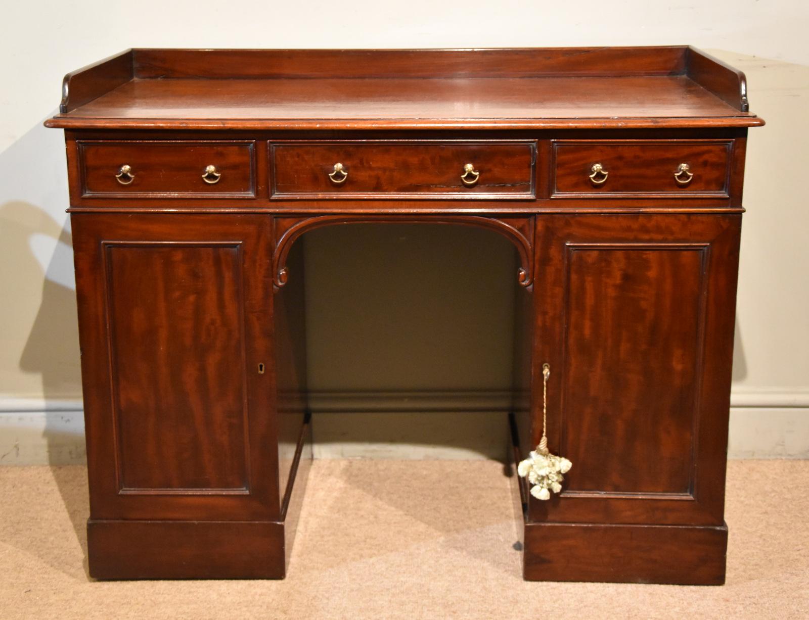 Regency Mahogany Desk Stamped John Gregory London (1 of 7) Regency Mahogany Desk Stamped John Gregory London (1 of 7)