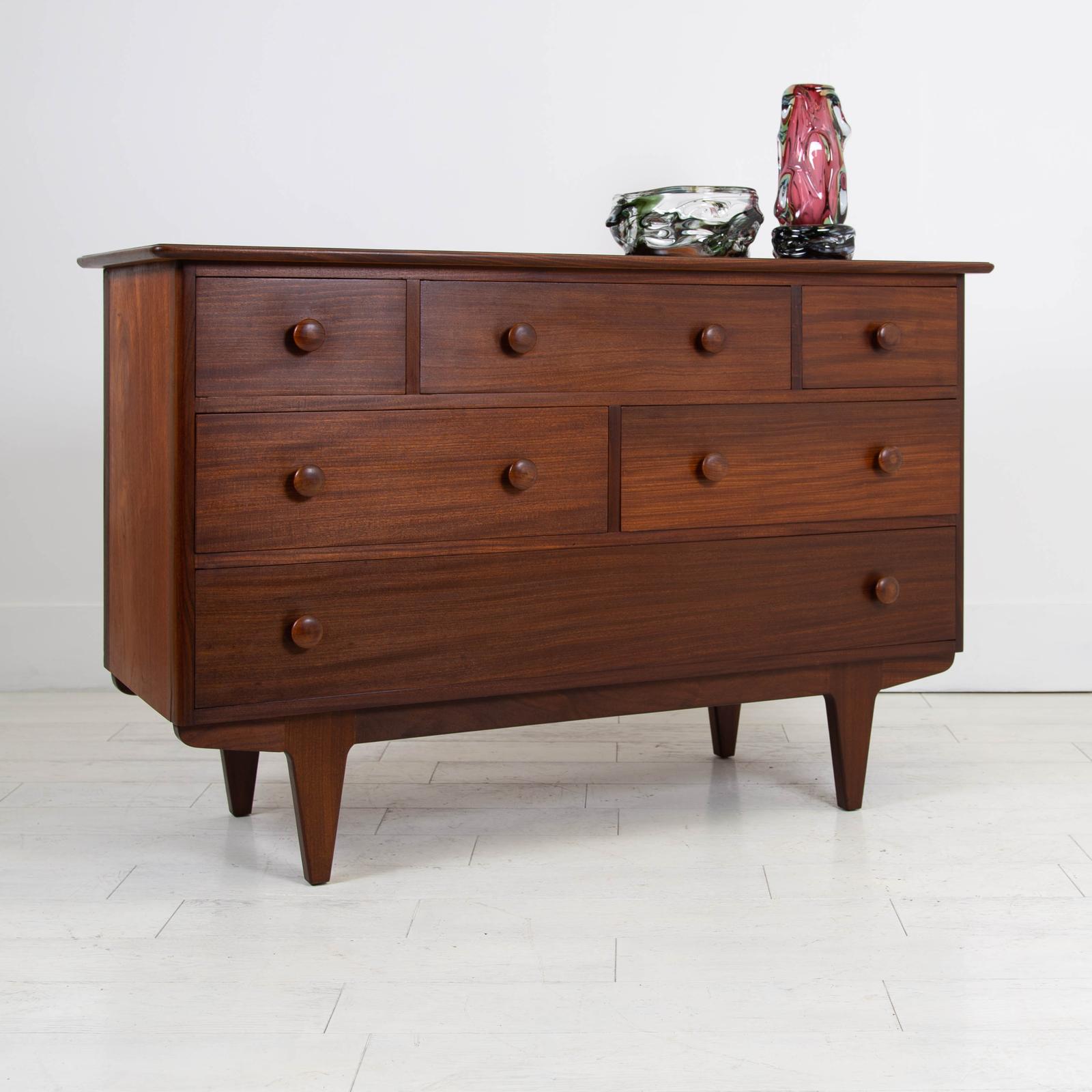 Mid Century Younger Afromosia Teak Chest of 6 Drawers Cabinet (1 of 14) Mid Century Younger Afromosia Teak Chest of 6 Drawers Cabinet (1 of 14)