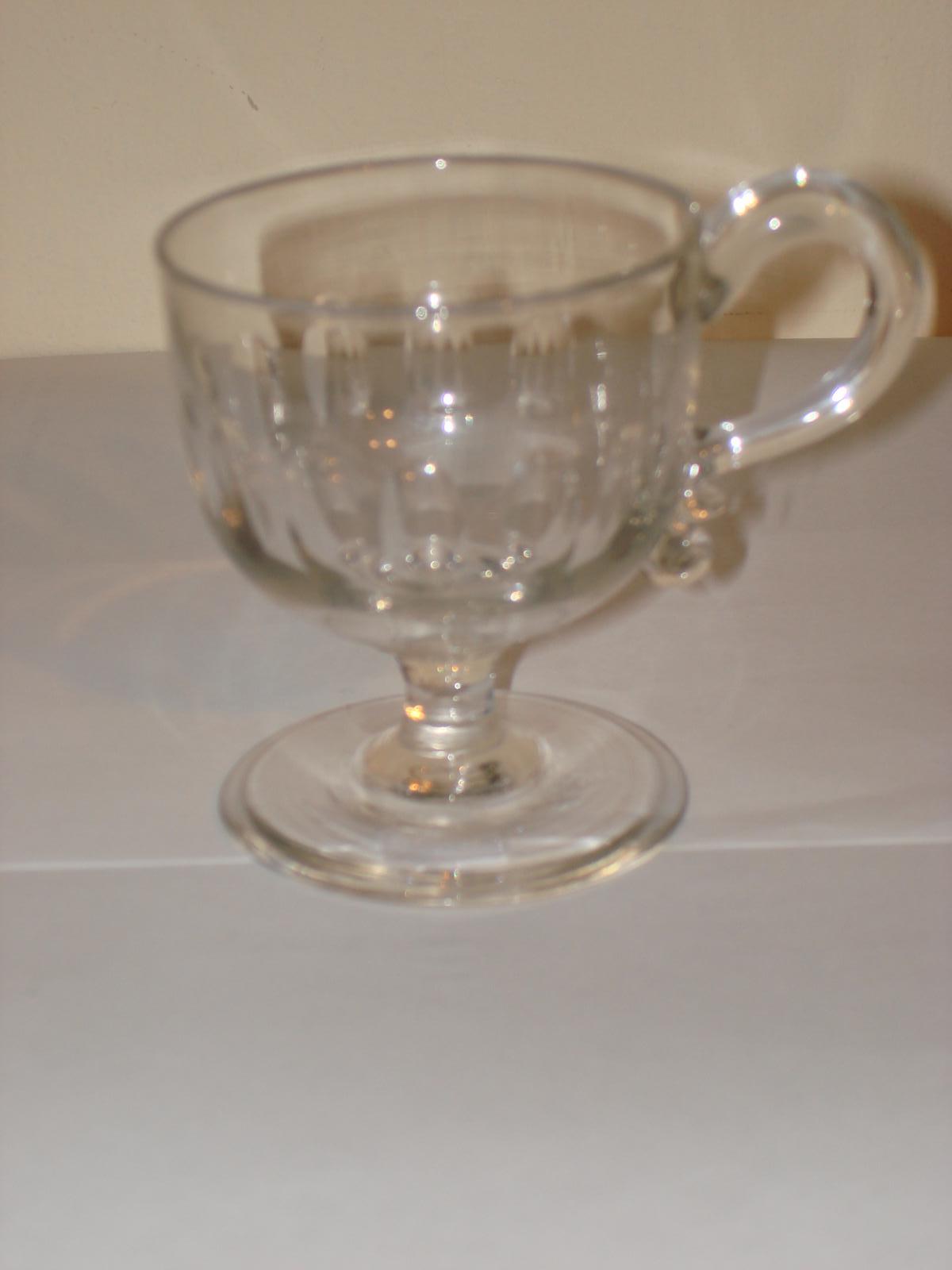 19th century glass custard cup (1 of 1)