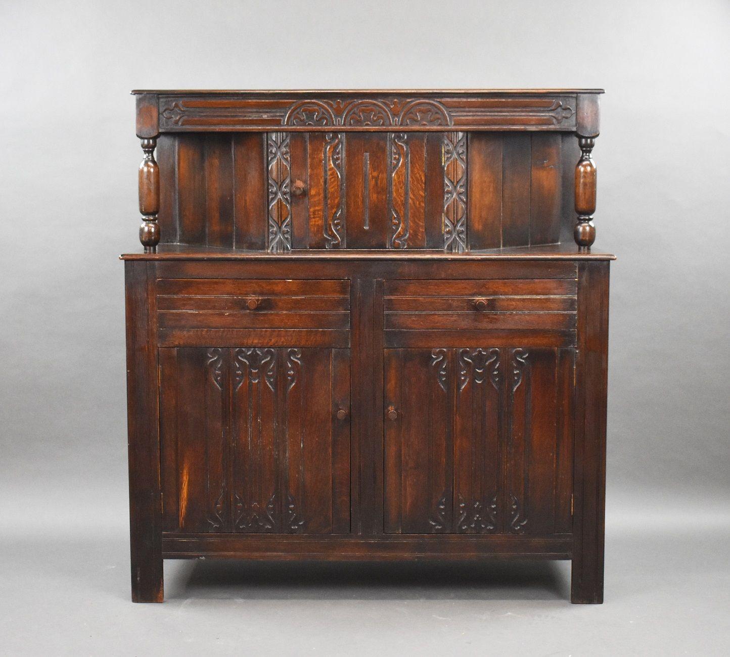 Oak Sideboard Buffet (1 of 6)