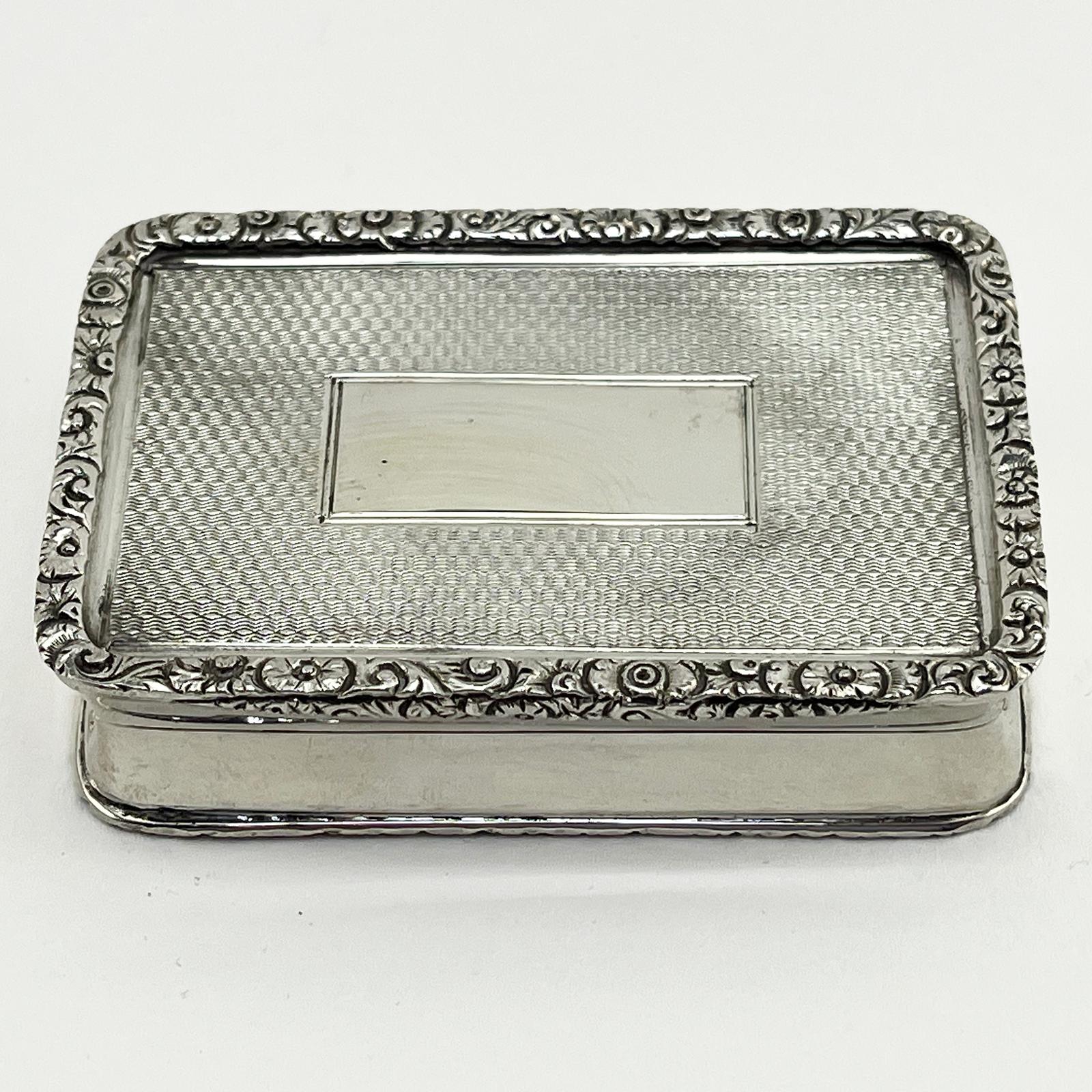 George Unite Sterling Silver Snuff / Trinket Box (1 of 9) George Unite Sterling Silver Snuff / Trinket Box (1 of 9)