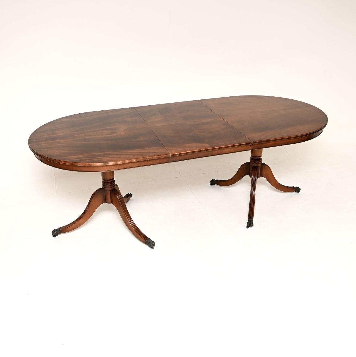 Regency Style Mahogany Extending Dining Table (1 of 10) Regency Style Mahogany Extending Dining Table (1 of 10)