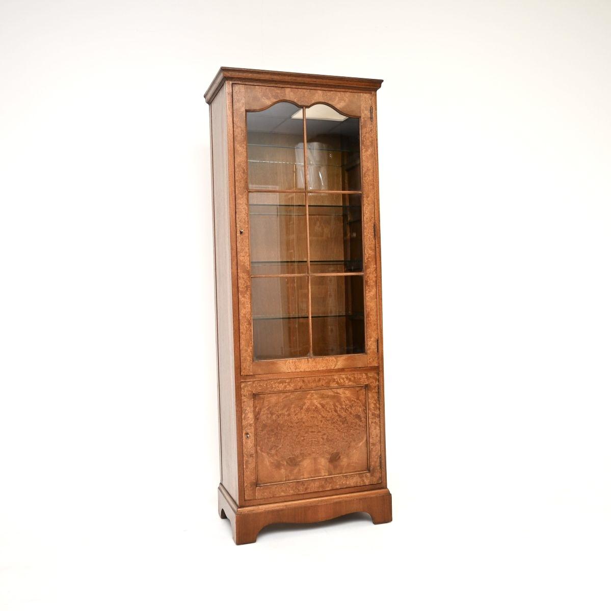 Burr Walnut Bookcase (1 of 8) Burr Walnut Bookcase (1 of 8)