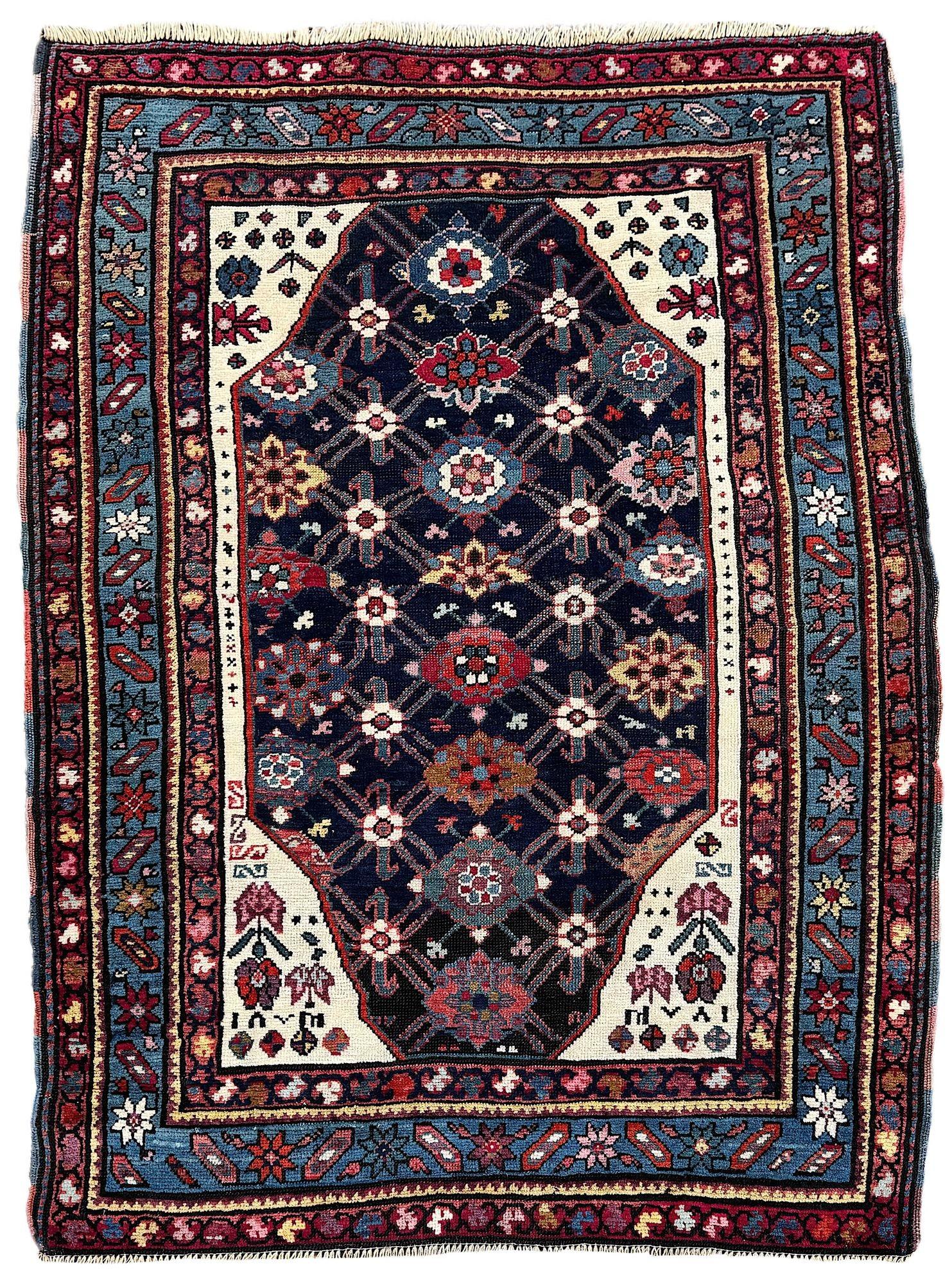 Antique Caucasian Karabagh Rug (1.47m x 1.01m) (1 of 20) Antique Caucasian Karabagh Rug (1.47m x 1.01m) (1 of 20)