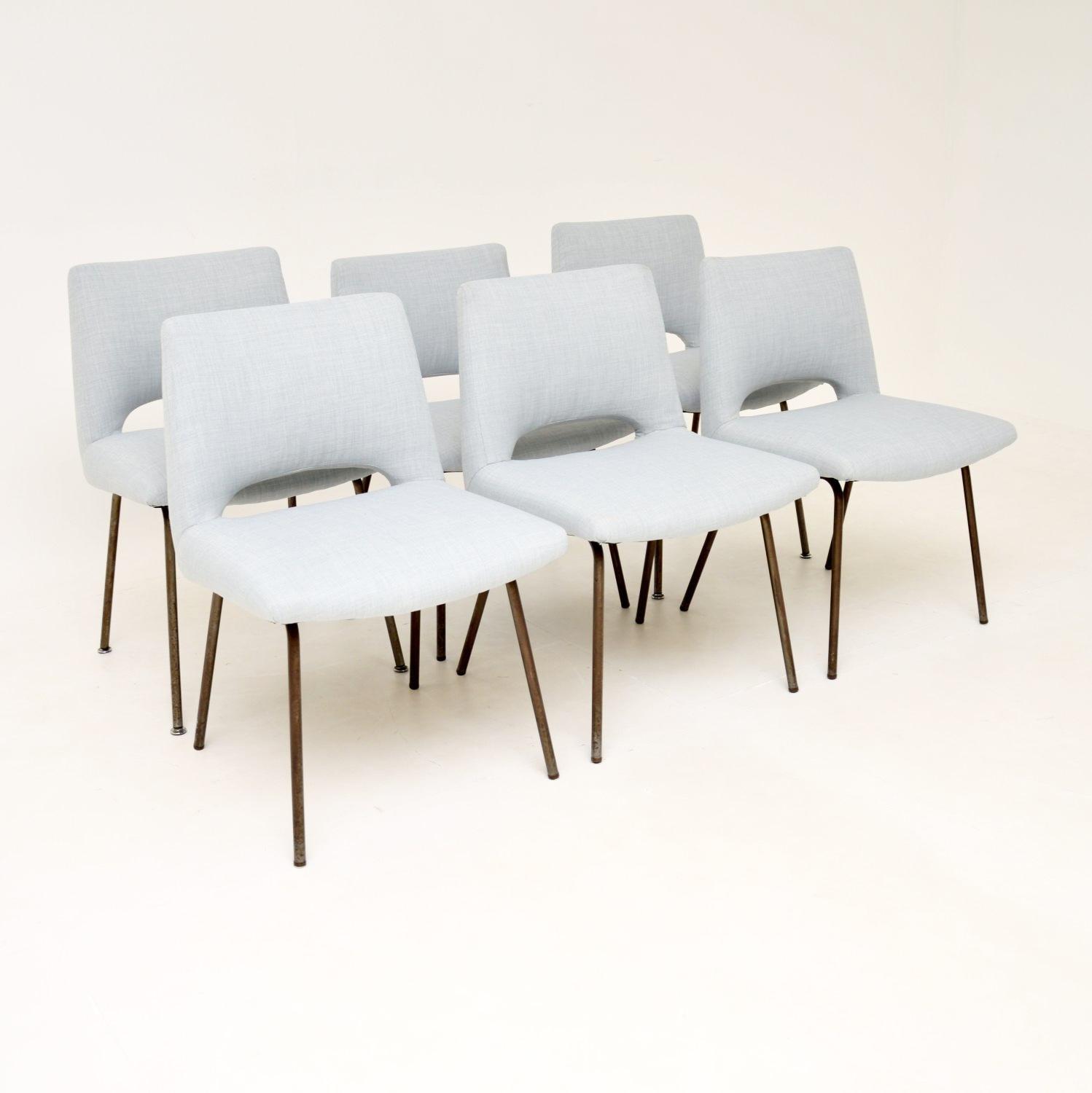 Set of Six Vintage Mid Century Dining Chairs (1 of 6)