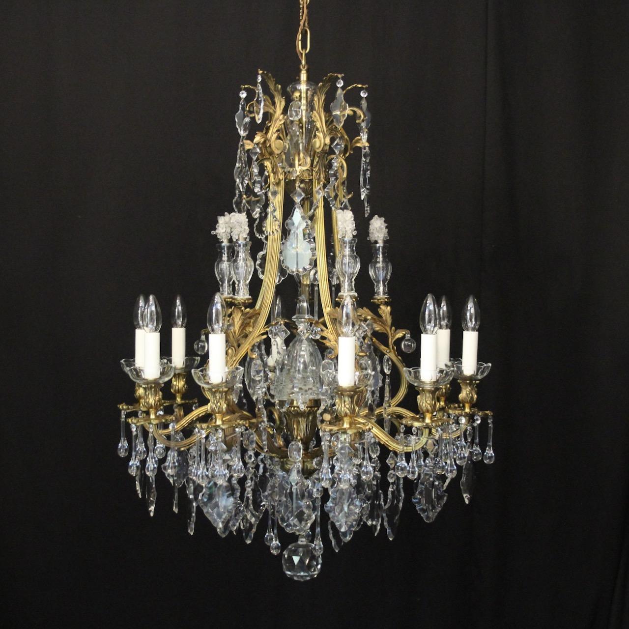 French Gilded Bronze 11 Light Antique Chandelier (1 of 10) French Gilded Bronze 11 Light Antique Chandelier (1 of 10)