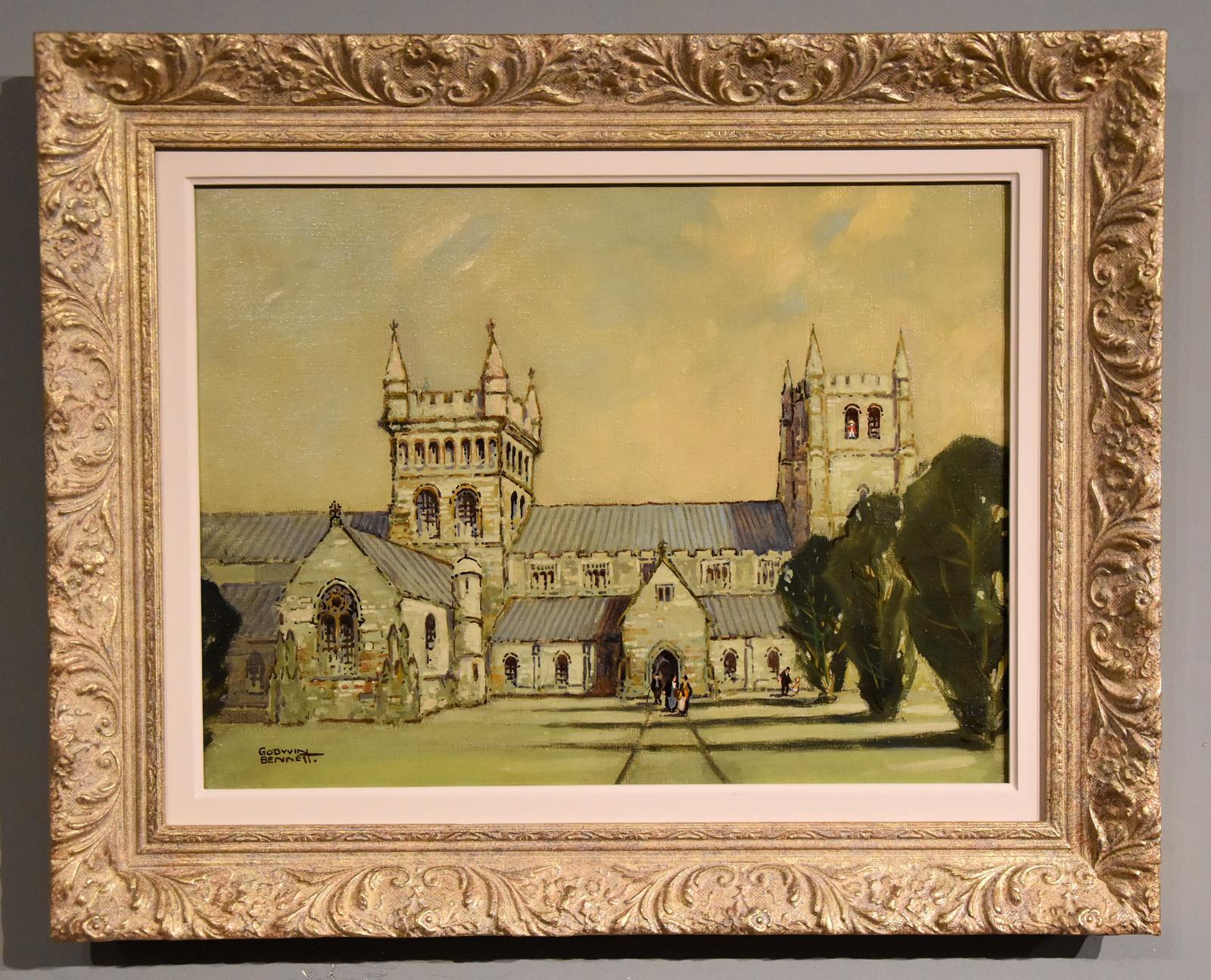 Oil Painting by Godwin Bennett - The Minister Winbourne (1 of 5)