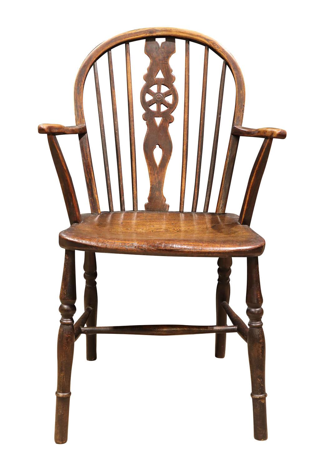 Thames Valley Wheelback Windsor Armchair (1 of 6)