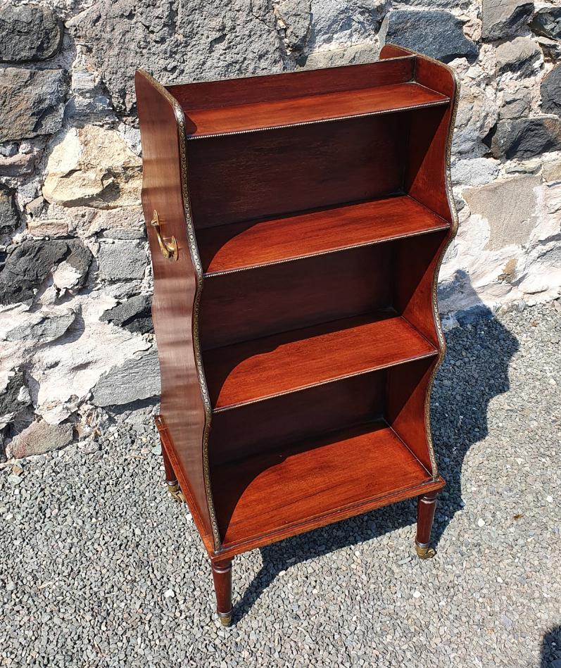 Regency Double Sided Waterfall Bookcase (1 of 7) Regency Double Sided Waterfall Bookcase (1 of 7)