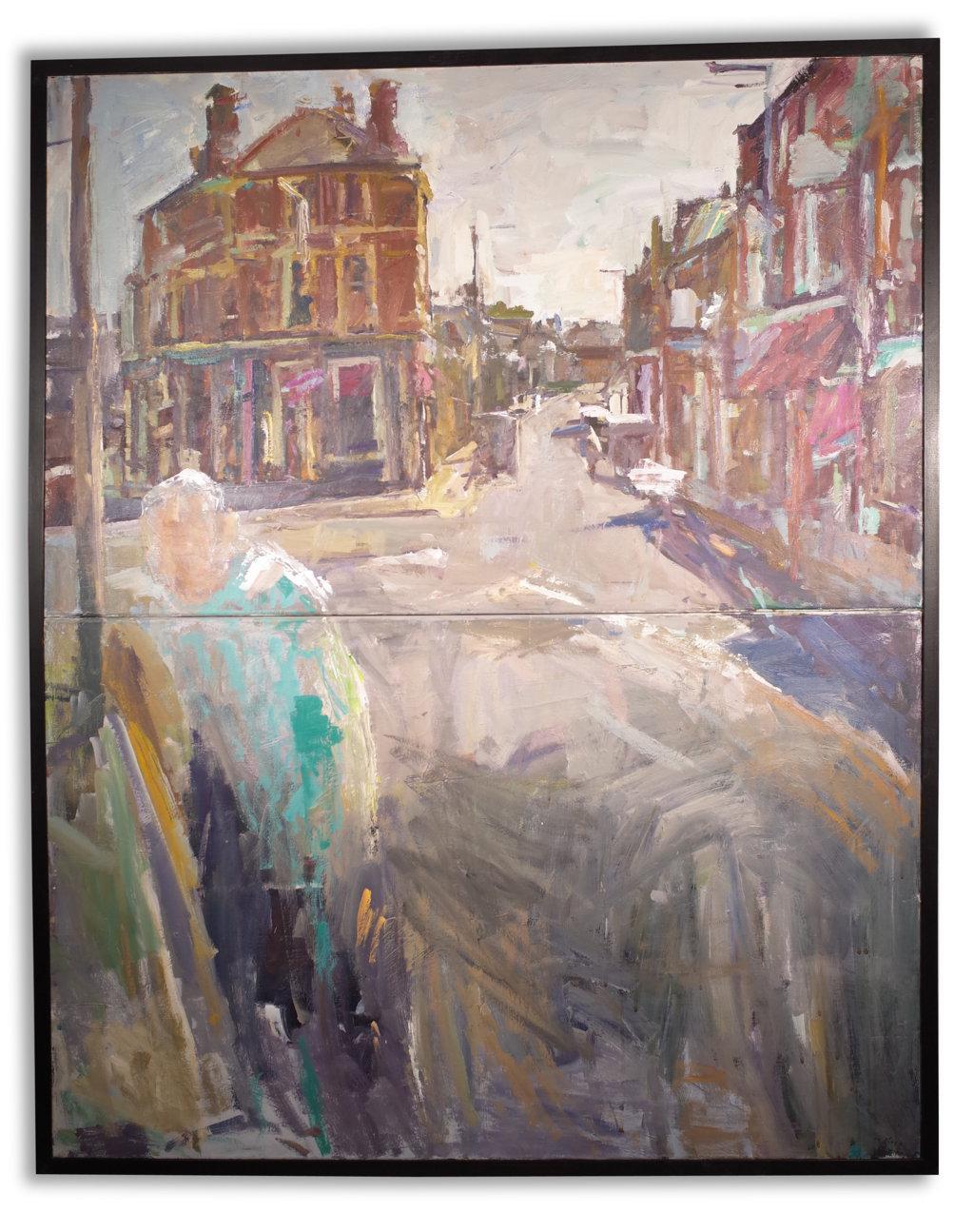 Abstract Oil Painting of Townscape (1 of 6) Abstract Oil Painting of Townscape (1 of 6)