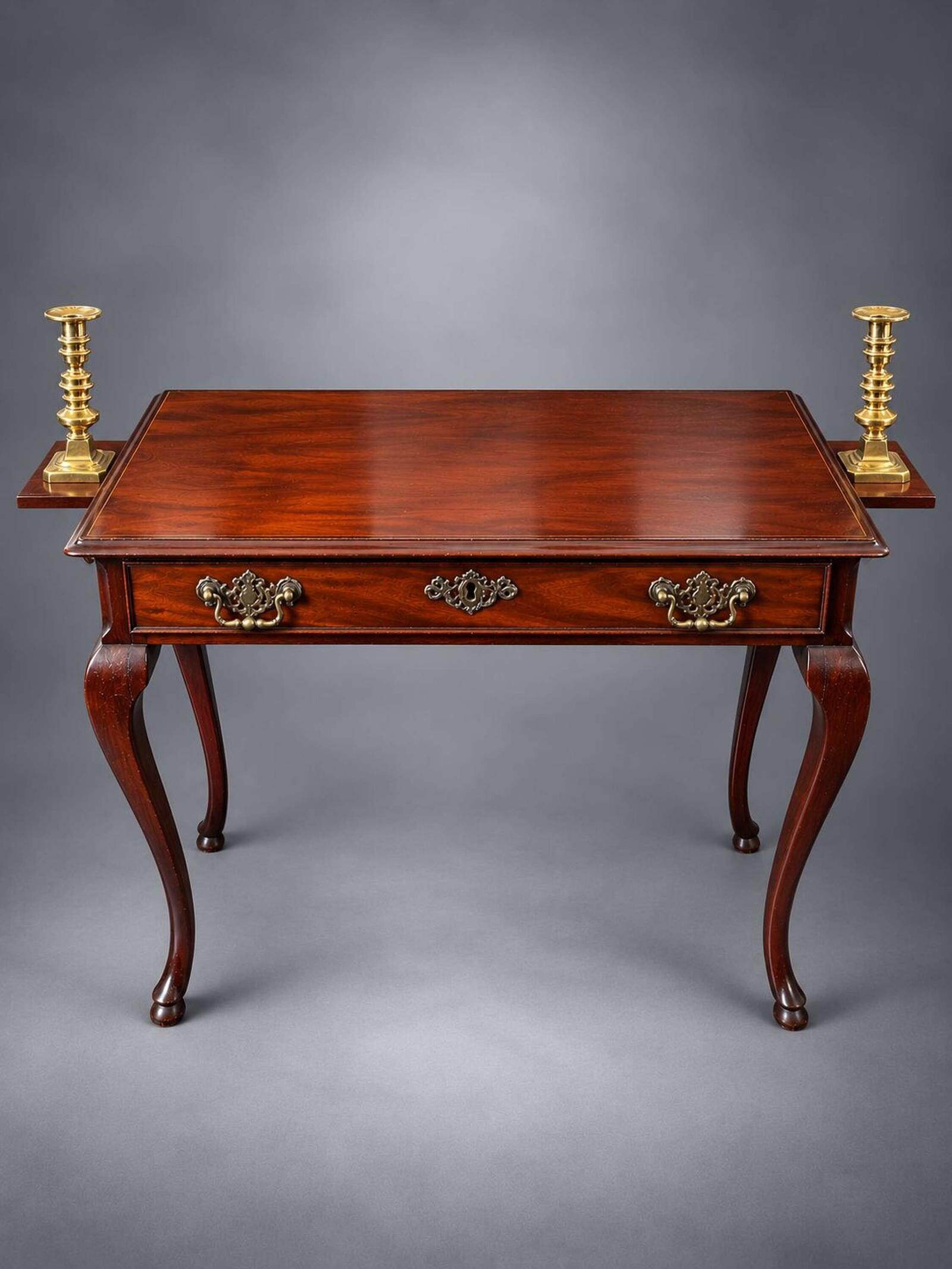 Antique Irish Mahogany Side Table with Hoof Feet (1 of 4) Antique Irish Mahogany Side Table with Hoof Feet (1 of 4)