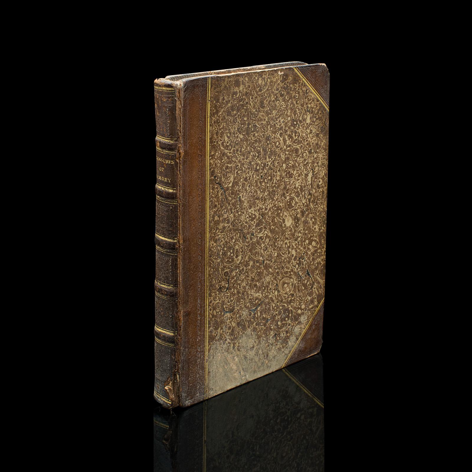 Antique Poetry Book - Pleasures of Memory, Samuel Rogers - English, Georgian 1803 (1 of 11)