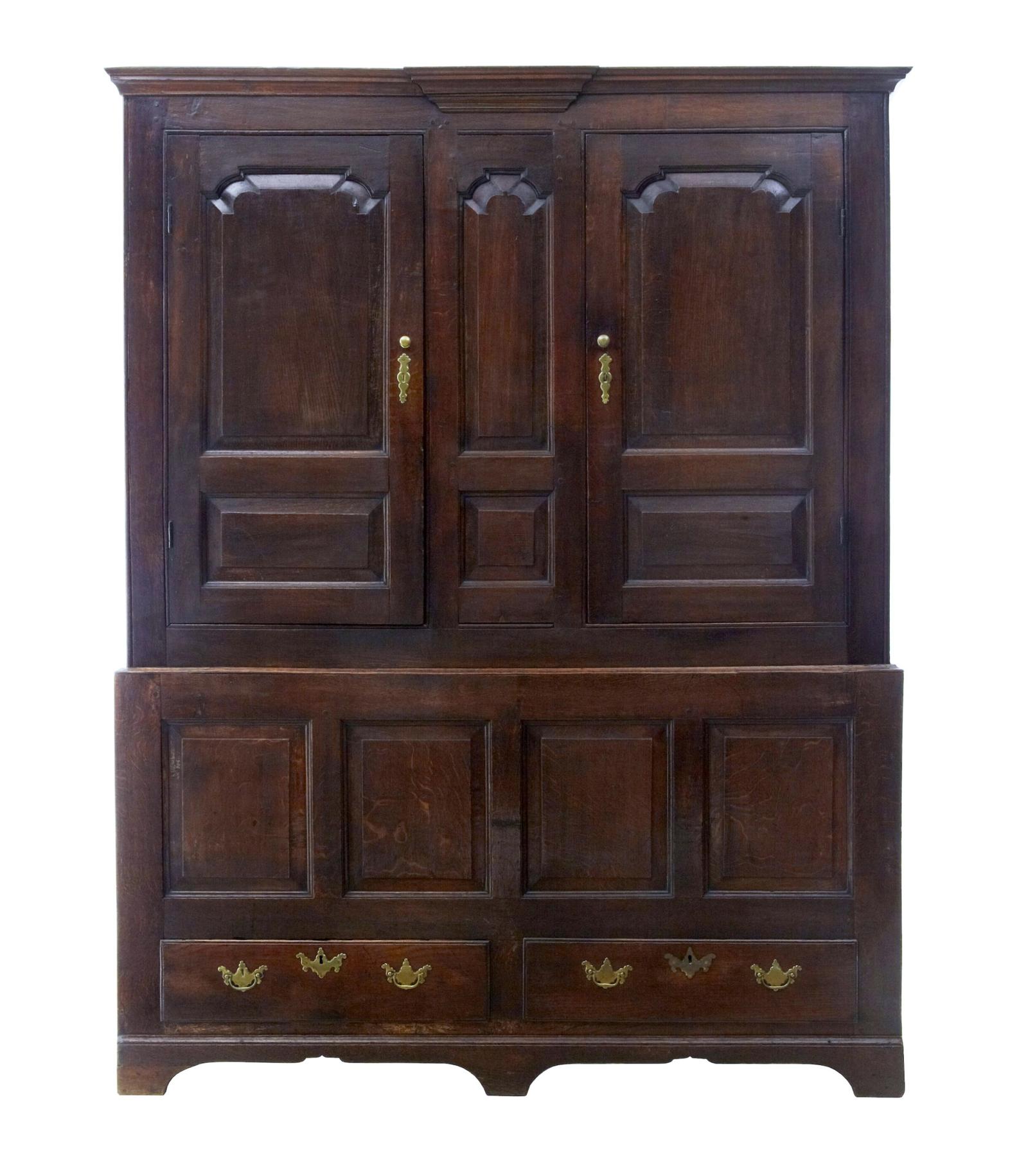 18th Century English Oak House Keepers Cupboard (1 of 9) 18th Century English Oak House Keepers Cupboard (1 of 9)