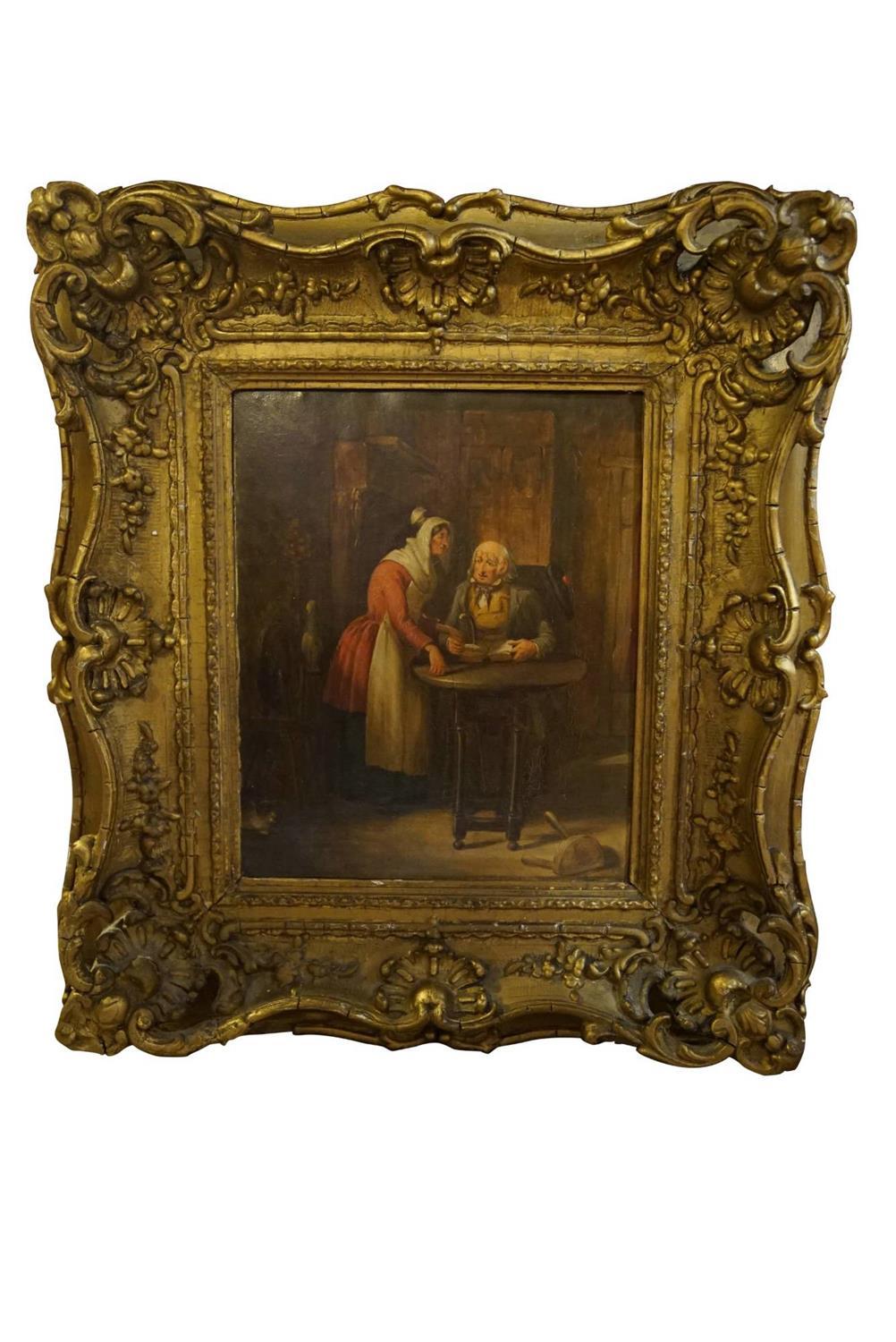 19th Century Oil on Canvas (1 of 4) 19th Century Oil on Canvas (1 of 4)