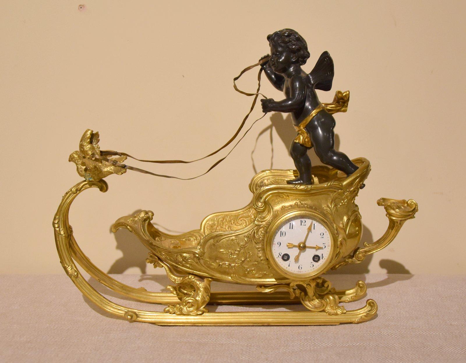 French Bronze and Ormolu Striking Mantel Clock (1 of 5) French Bronze and Ormolu Striking Mantel Clock (1 of 5)