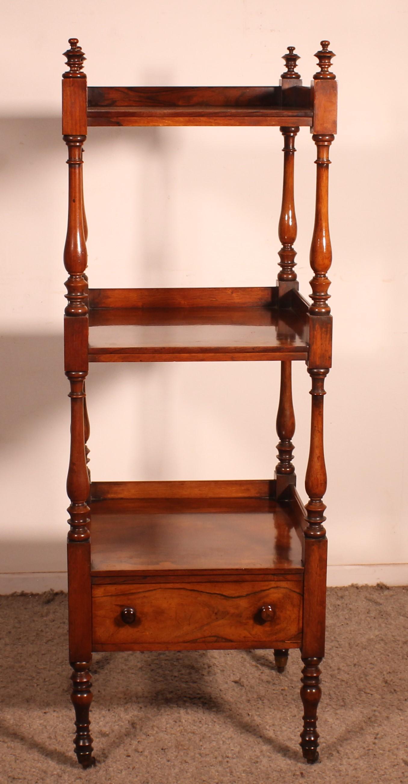 Rosewood Shelf Called Whatnot - 19th Century (1 of 13)