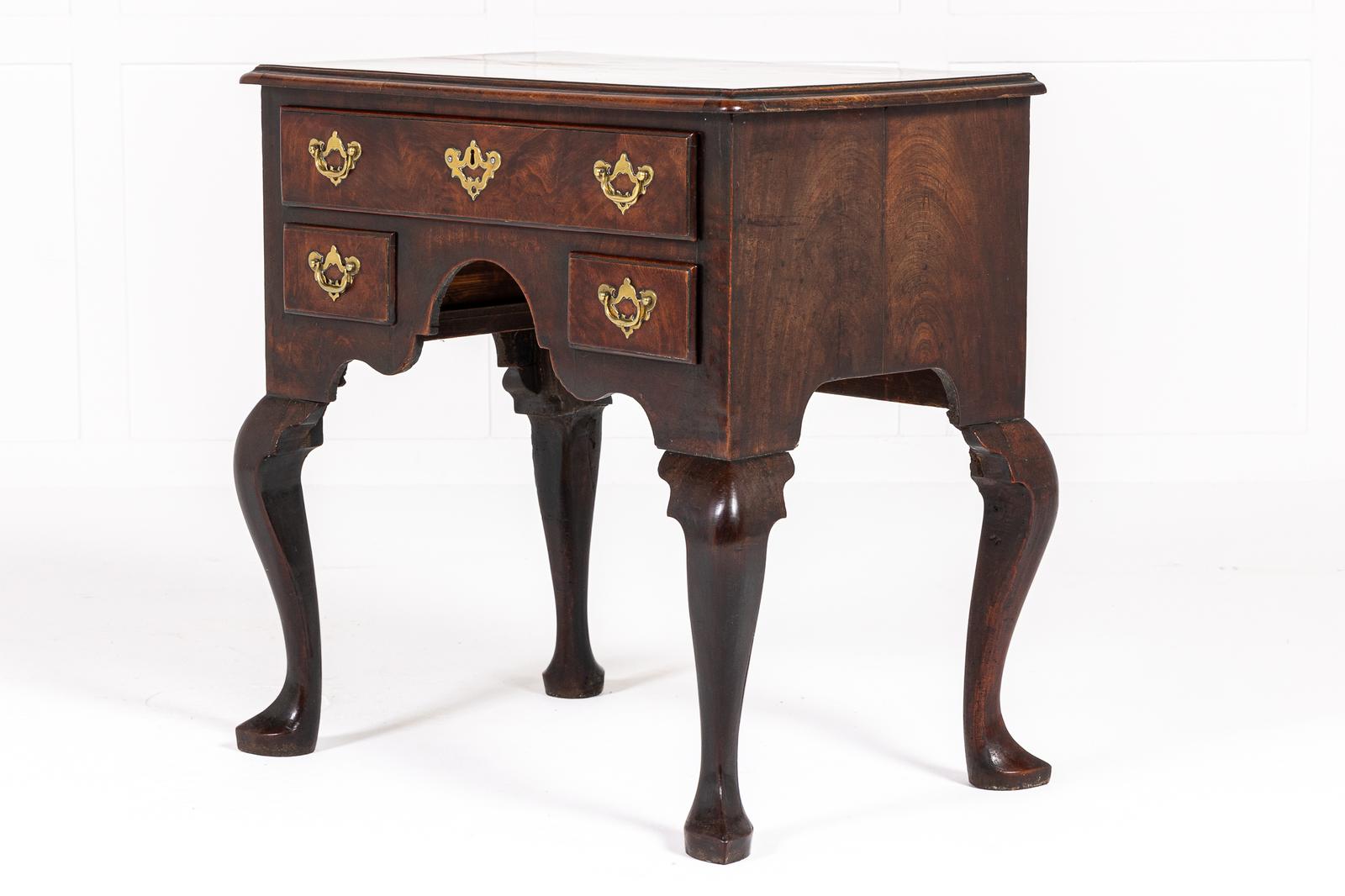 Mid 18th Century English George II Mahogany Lowboy (1 of 10)
