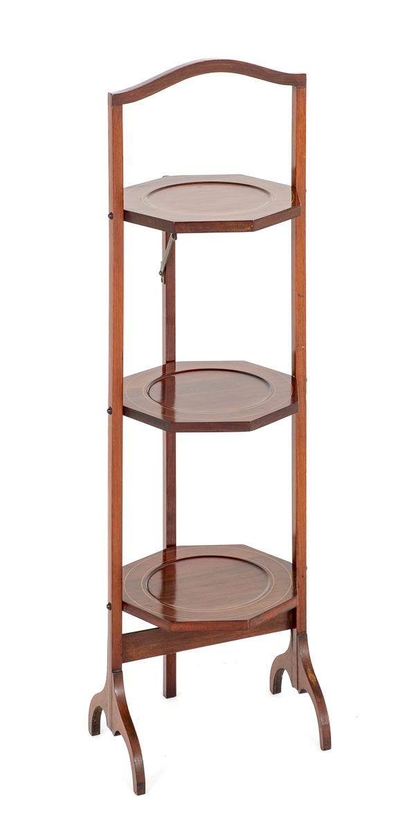 Mahogany Sheraton Revival Cake Stand (1 of 6) Mahogany Sheraton Revival Cake Stand (1 of 6)