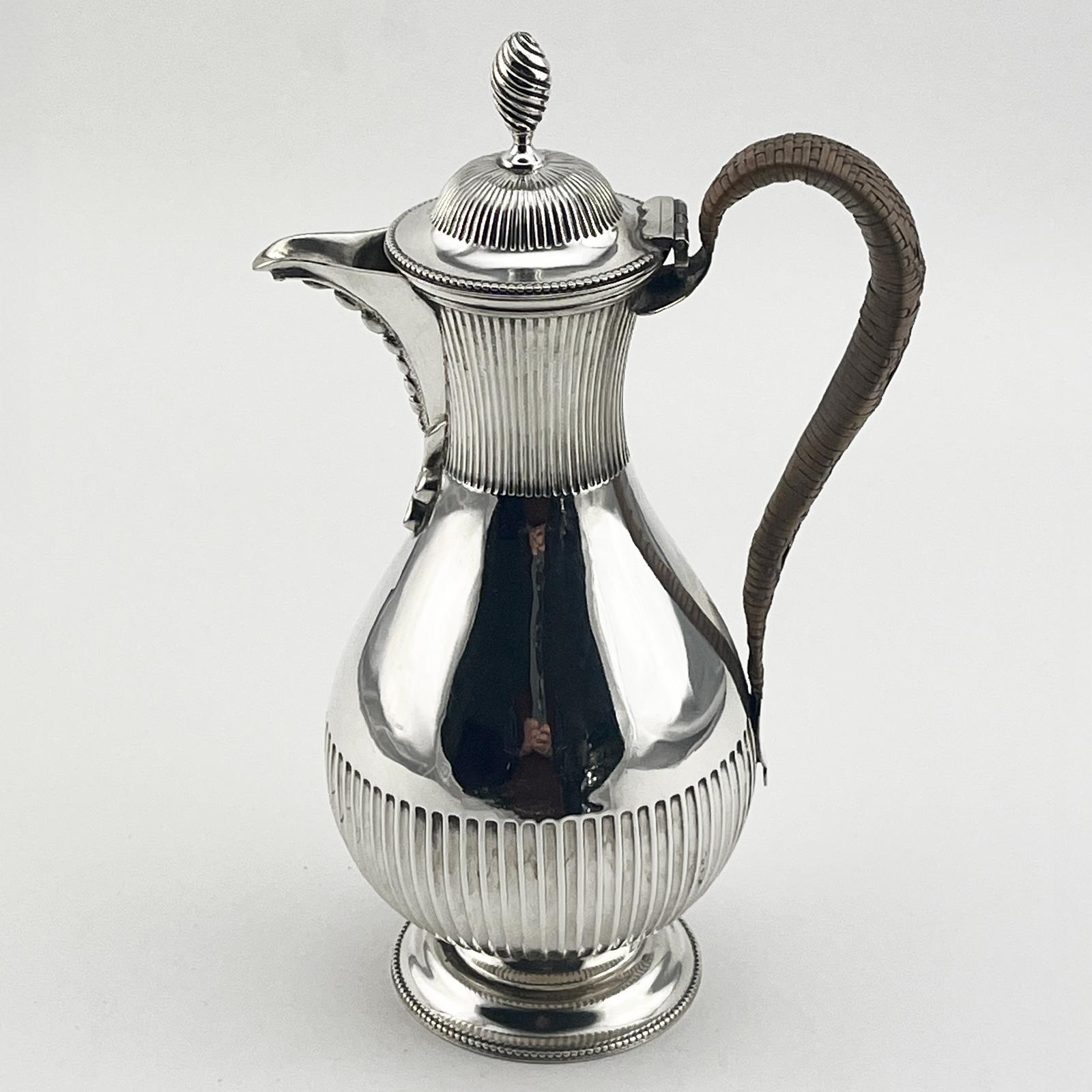 Elegant Victorian Sterling Silver Water Jug (1 of 7)