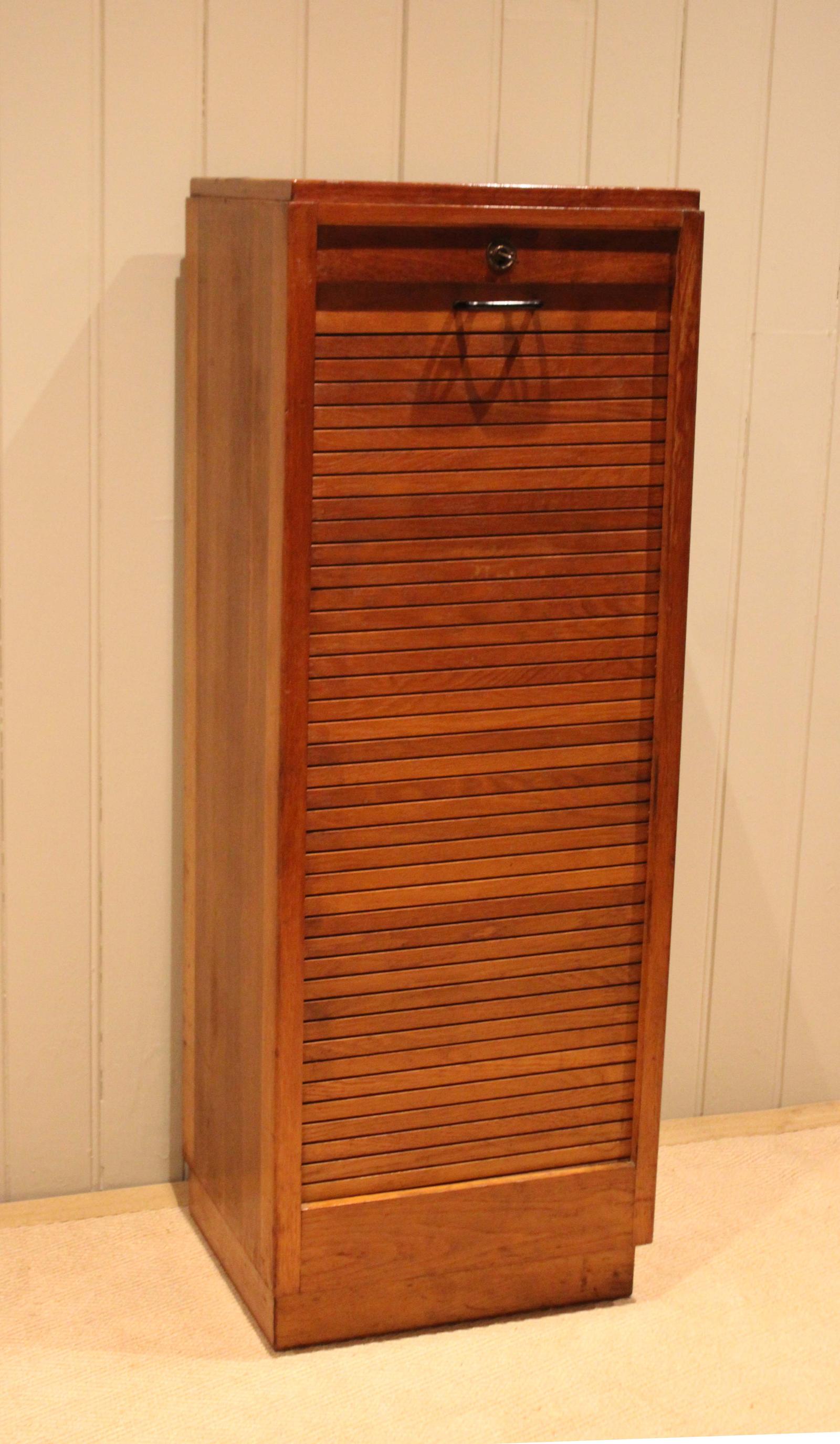 Single Tambour Front Filing Cabinet (1 of 12) Single Tambour Front Filing Cabinet (1 of 12)
