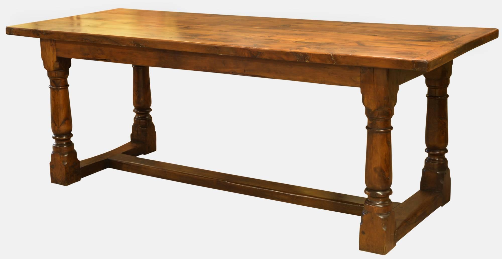 20th Century Yew Kitchen Table / Dining Table (1 of 1) 20th Century Yew Kitchen Table / Dining Table (1 of 1)