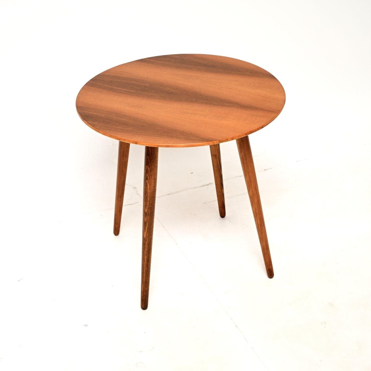 Vintage Figured Walnut Side Table (1 of 8) Vintage Figured Walnut Side Table (1 of 8)