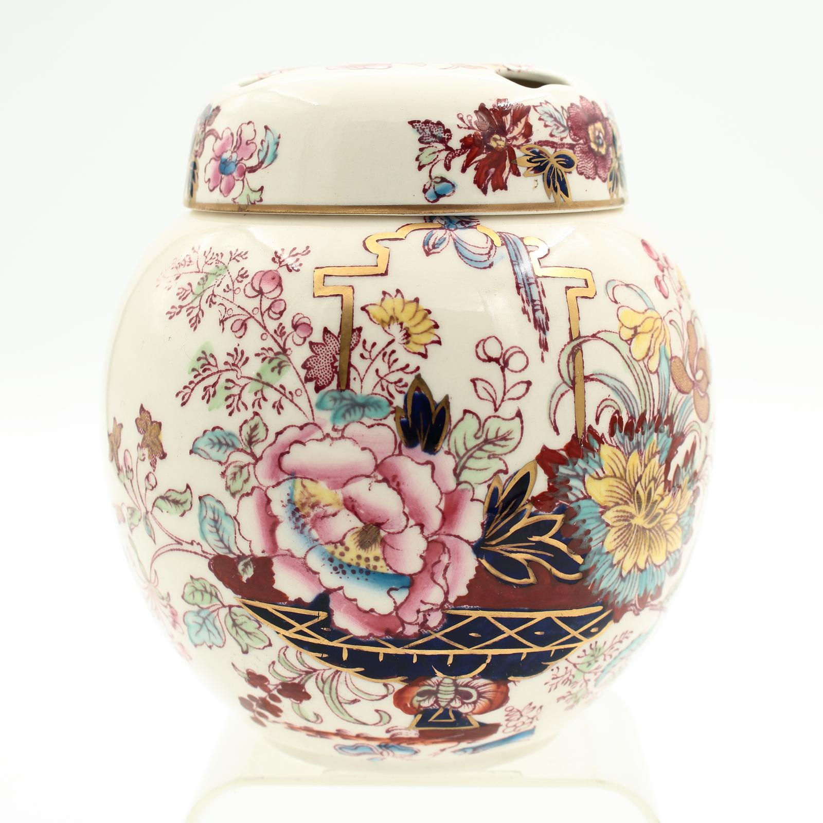 Masons Potpourri Brocade Pattern Ironstone (1 of 20) Masons Potpourri Brocade Pattern Ironstone (1 of 20)