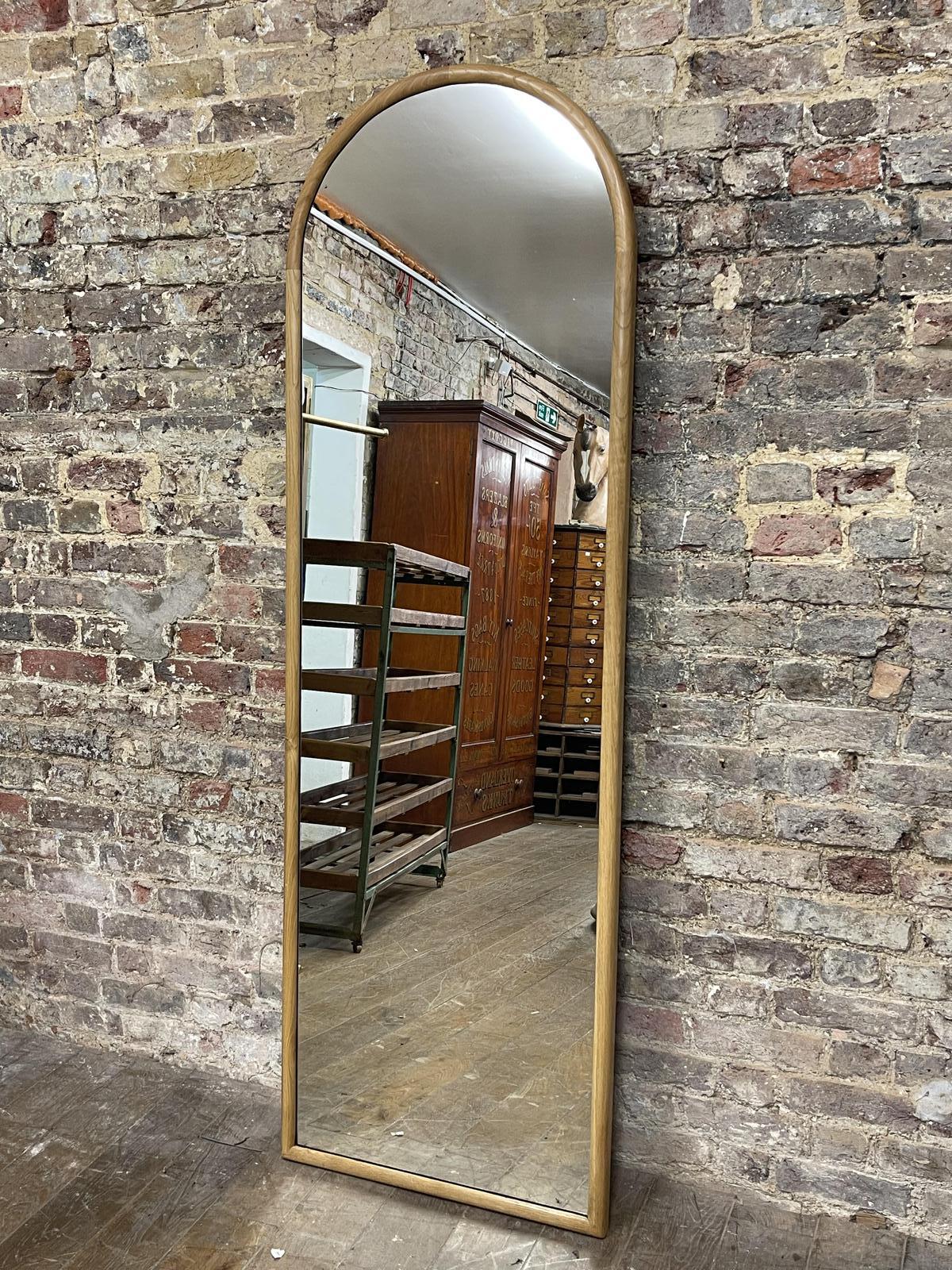 Art Deco Oak Mirror (1 of 4)