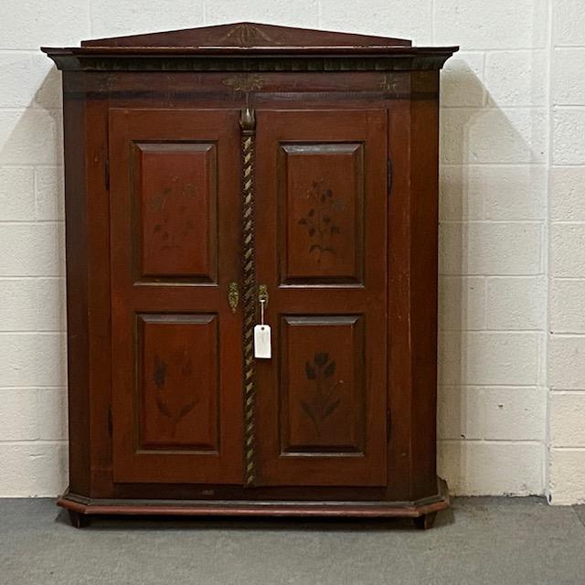 Beautiful Mid 1800's Painted Armoire (1 of 6) Beautiful Mid 1800's Painted Armoire (1 of 6)