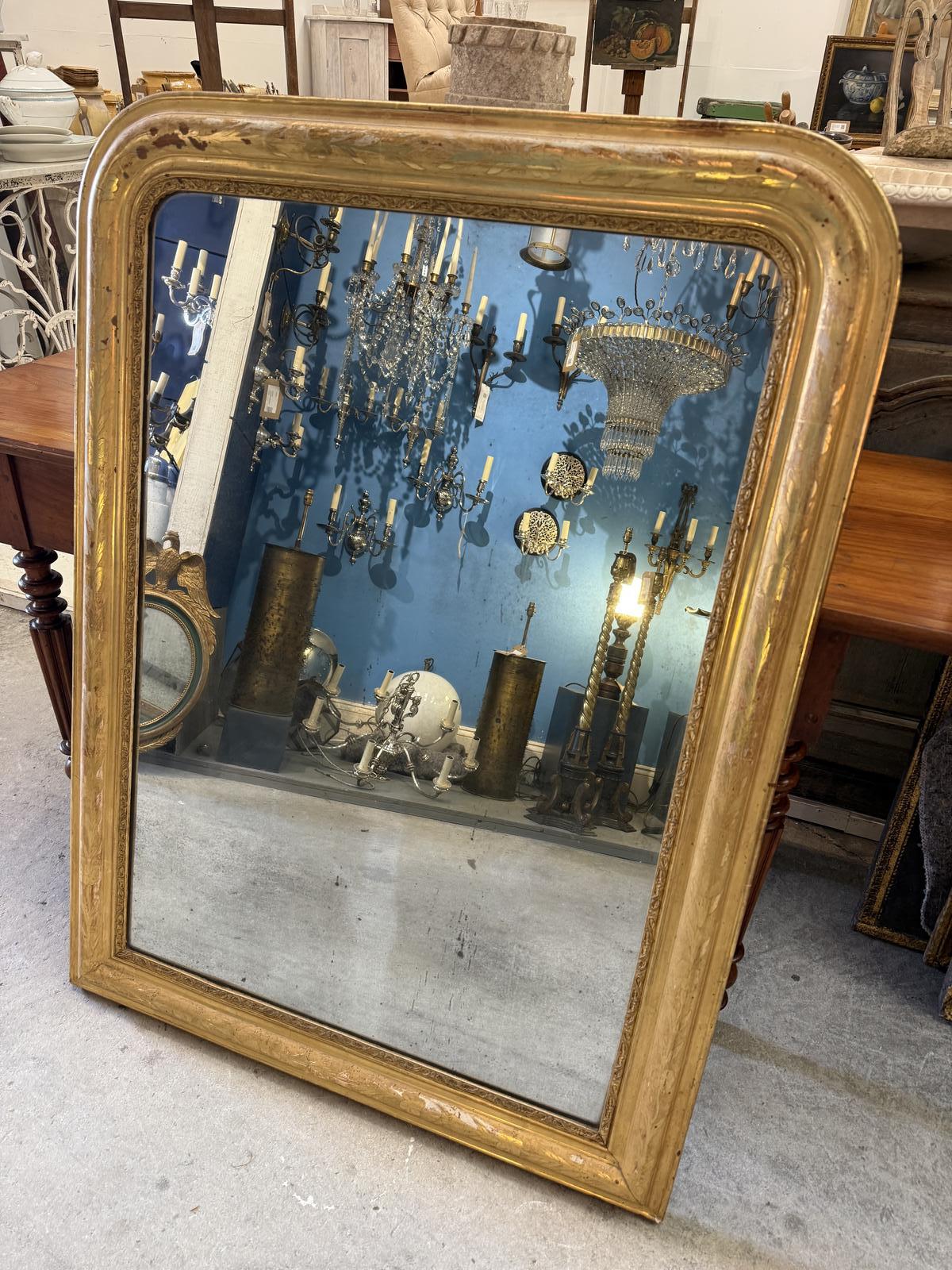 19th Century Gilded Arched Topped Mirror in the Louis Philippe Style (1 of 10) 19th Century Gilded Arched Topped Mirror in the Louis Philippe Style (1 of 10)