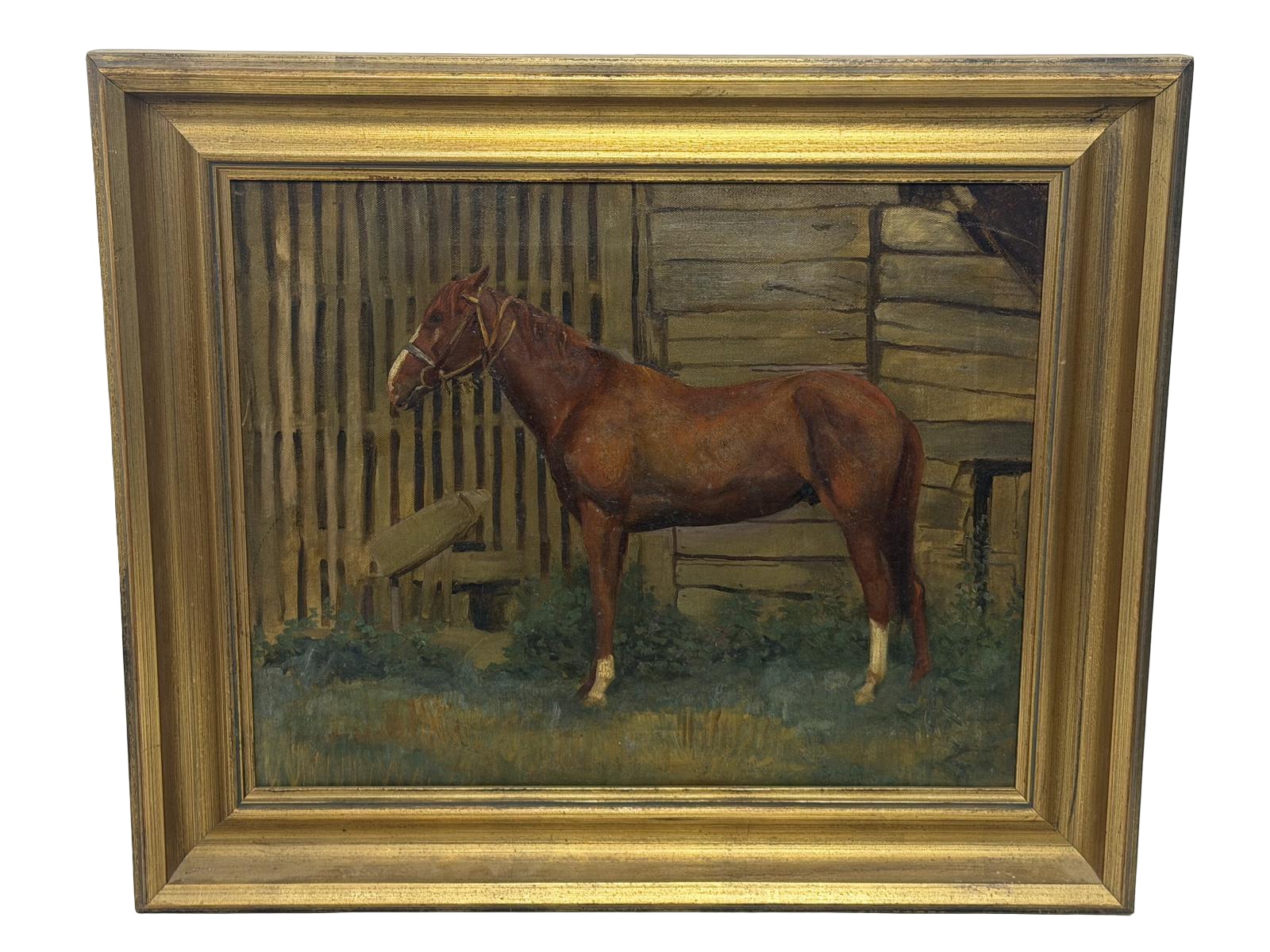 Lionel Ellis Attributed Equestrian Oil Painting The Horse British c.1950–60 (1 of 48) Lionel Ellis Attributed Equestrian Oil Painting The Horse British c.1950–60 (1 of 48)