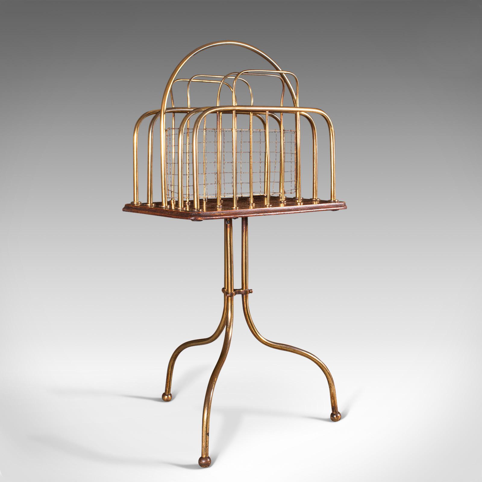 Antique Newspaper Rack, French, Oak, Magazine, Music Stand, Victorian c.1900 (1 of 11) Antique Newspaper Rack, French, Oak, Magazine, Music Stand, Victorian c.1900 (1 of 11)