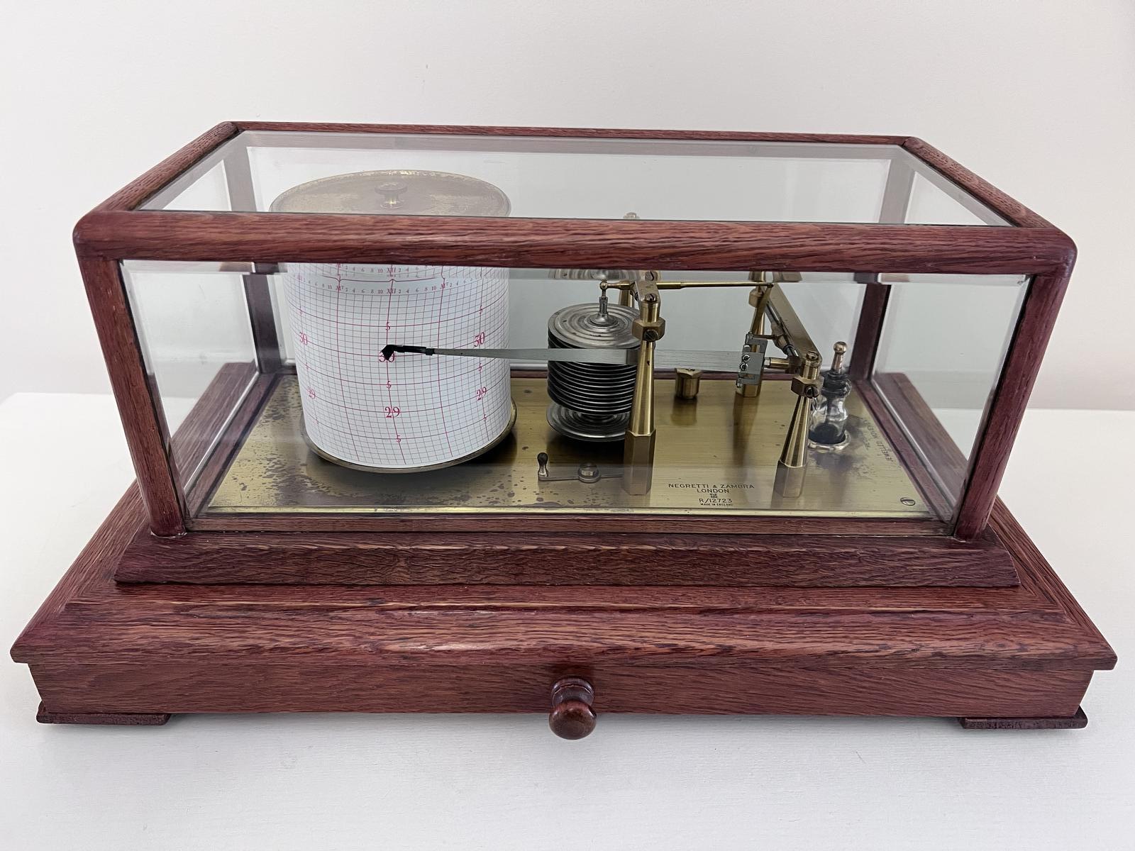 Negretti & Zambra Regency Style Barograph (1 of 6)