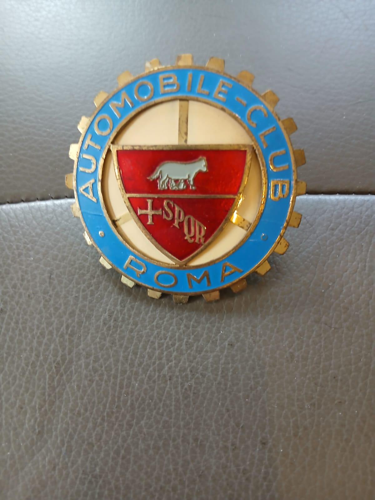 Automobile Club Roma Car Grill Badge (1 of 2)