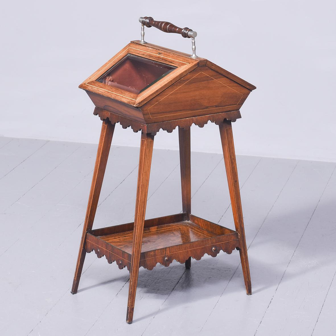 Sheraton Style Glazed Sewing Table (1 of 13) Sheraton Style Glazed Sewing Table (1 of 13)