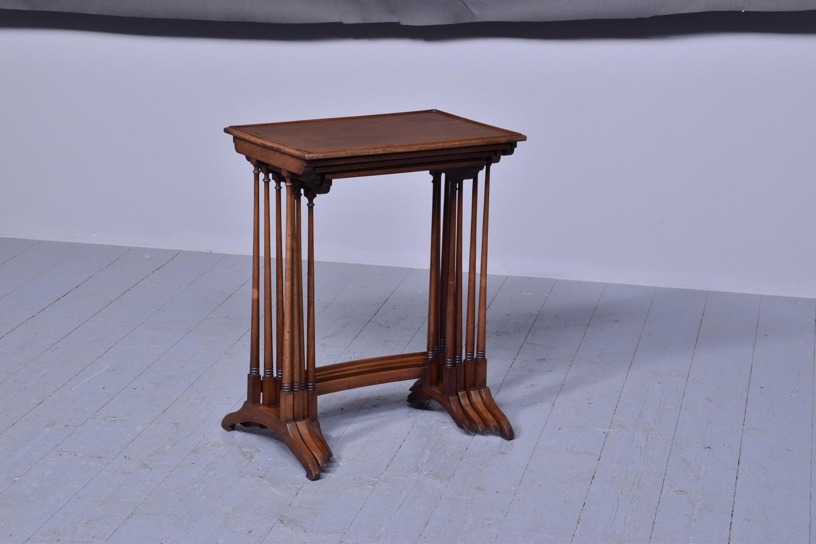 Quartetto of Mahogany Occasional Tables (1 of 6) Quartetto of Mahogany Occasional Tables (1 of 6)