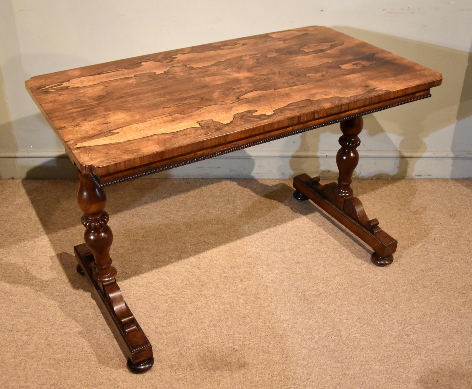 Regency Rosewood Library Table Made by Gillows of London (1 of 8) Regency Rosewood Library Table Made by Gillows of London (1 of 8)